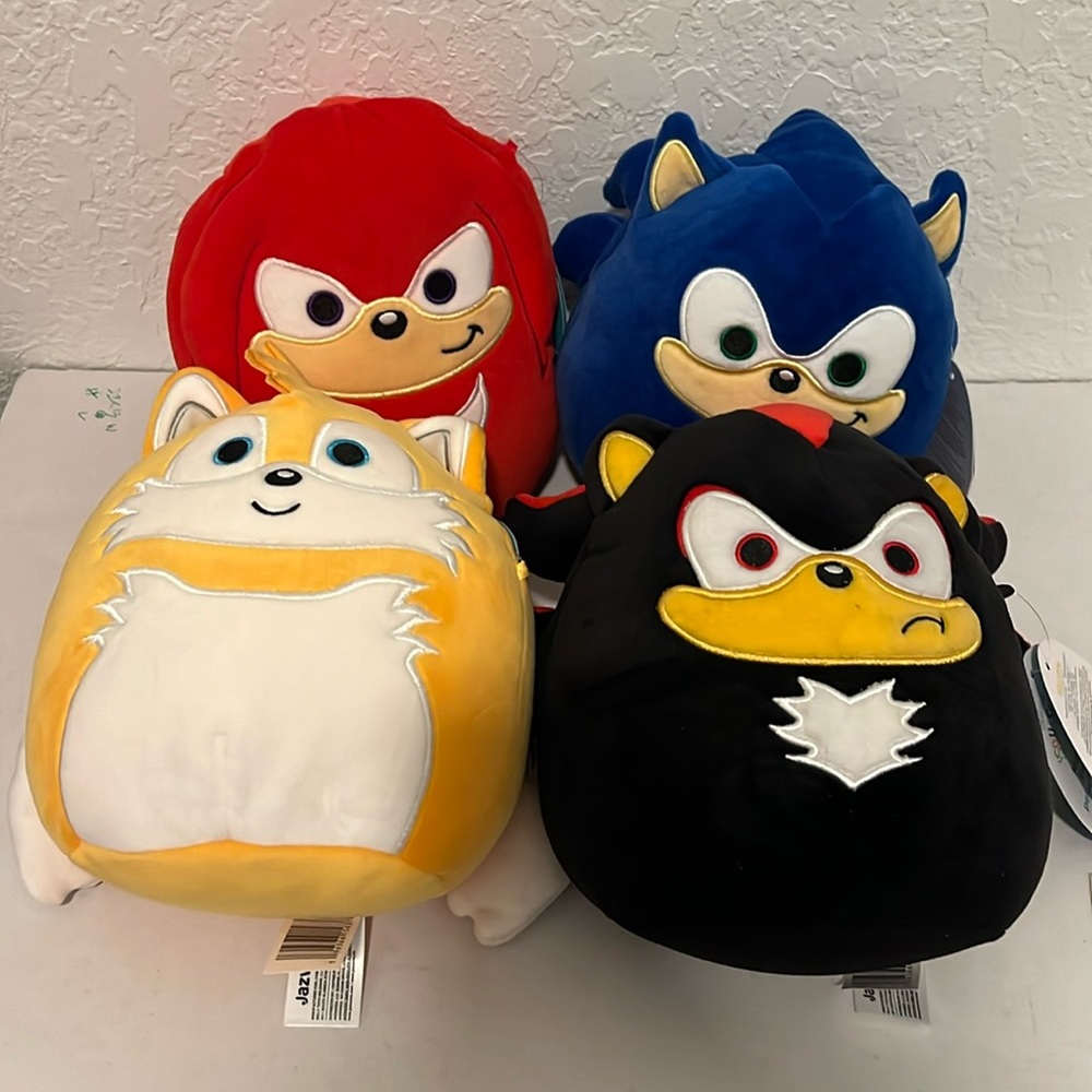 **BUNDLED** Squishmallow Sonic the Hedgehog & Friends 7”